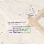 DDR - 85 Pfg. Schwimmbagger Einschreibebrief Salzwedel - Westerstede 1982