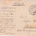 Bayern - Kronprinz Rupprecht v. Bayern Portrait/Uniform Feldpost Fürfeld 1915