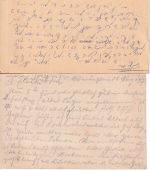 Württemberg - Münsingen-Übungsplatz/Cannstatt 2 Feldpostkarten 1916/17