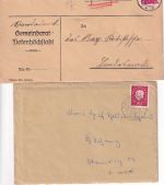 Bamberg - Landpoststellen Sammlung (18 versch. Belege) aus 1930/1963