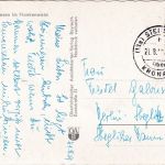Kronach - Landpoststellen Sammlung (13 versch. Belege) aus 1935/1959