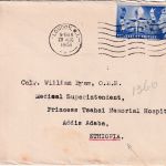 England - 4 P. 100 J. Weltausstellung Brief n. ETHIOPIEN London Addis Abeba 1951