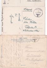 DR - 14 Feldpostkarten März 1940/Dez. 1942 n. Ruthweiler b. Birkenfeld