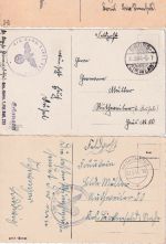 DR - 14 Feldpostkarten März 1940/Dez. 1942 n. Ruthweiler b. Birkenfeld