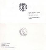 Canada - LH-Erstflug Montreal Philadelpia 1987 1x Lufthansa AFS 1x frankiert