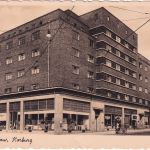 Hamburg - Harburg Zentrumshaus sw-Foto-AK gelaufen 1936