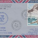 TAAF - 1 Fr. Sturmvogel u.a. Lupo-Brief XXXI. Exp. Antarctique Dumont d'U. 1980