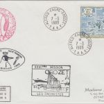 TAAF - 8,40 Fr. Apostel Insel Brief Alfred Faure Crozet XXVI. Mission Cachets