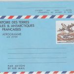 TAAF - 5,70 Fr. Ganzsache Aerogramme mit rs. Illsutration - ungebraucht