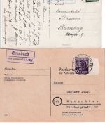Neumarkt - Landpoststellen Sammlung (22 versch. Belege) aus 1931/1961