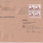 Berlin - 4x35 Pfg. B&S Drucksache bis 250g Berlin 11 - Köln 1983