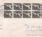 BRD - 5 Pfg. I&T 10er-Block Brief/FDC ESST Bonn - Bergisch Gladbach 14.11.75