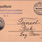 DR - K.D.Feldpostexp. d. Höh. Landw.Kdr. Nr.3 Feldpostkarte Czenstochau Buk 1914