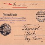 DR - K.D.Feldpostexp. d. Höh. Landw.Kdr. Nr.3 Feldpostkarte Czenstochau Buk 1914
