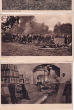 DR - Westfront 11 Ansichtskarten ex Nachlass Kurt v. Gilsa (Art.Kdr.) ca. 1915
