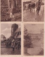 DR - Westfront 11 Ansichtskarten ex Nachlass Kurt v. Gilsa (Art.Kdr.) ca. 1915