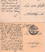 DR - Westfront 11 Ansichtskarten ex Nachlass Kurt v. Gilsa (Art.Kdr.) ca. 1915