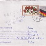 BRD/Postkrieg - 80 Pfg. Heimatvertriebene u.a. Brief n. POLEN Wetzlar 1985