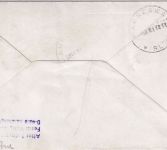 Schweden - Polnische Schiffspost "M/F Lancut" Zuleitung LOT-Erstflug 1988