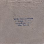 DR - Großes Hauptquart. Feldpostbrief an Fp.Nr. 94 Weiterleitung Nördlingen 1918
