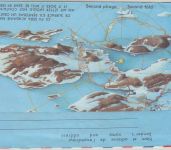 TAAF - 5,70 Fr. Ganzsache Aerogramme mit rs. Illsutration Dumont D'Urville 1993