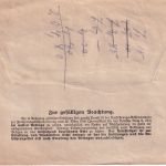 DR - Hattendorf 1919 Nachnahmebrief m. Fernsprech-Quittungen