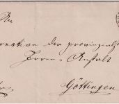 DR - Bremervoerde 30/5 75 K1 Brief n. Göttingen