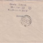 AM-Post - 5x20+4 Pfg. Einschreibebrief Tutzing - Prien 1946