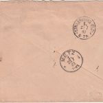DR - 2x20 Pfg. Einschreibebrief (2.Gew.st.) preuss. K2 Mehlem - Metz 1887