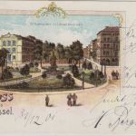 DR - Kassel 1900 Soldatenbrief - Eigene Angelegenheit... Vignette Farblitho-AK