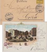 DR - Kassel 1900 Soldatenbrief - Eigene Angelegenheit... Vignette Farblitho-AK