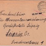 All.Bes. - (22) Altenkirchen (Westerwald) 1946 Gebühr bezahlt roter L1 Brief