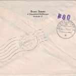 BRD - 5231 Oberirsen Poststelle I Ra1 Eil-Einschreibebrief Altenkirchen 1964
