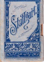 Württemberg - Stuttgart Leporello-Album Lithographien ca. 1900