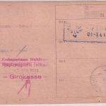 DR - 5 Pfg. Hkr. Ortsdienstpostkarte Fellbach 1944