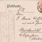 Württemberg - Strümpfelbach (Weinstadt) Straßenansicht farb. Künstler-AK 1917