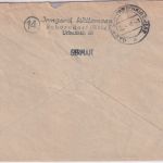 All.Bes. - 84 Pfg. Ziffer Einschreibebrief Schorndorf - Garmisch-P. 1948