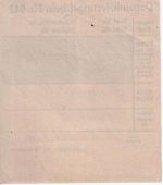 DR - Leinzell 1925 Aufgabeschein f. Zahlkarte n. Schwäb. Gmünd
