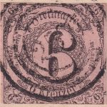 Thurn&Taxis - 6 Kr. geschn. Brief Ring 257 K1 Liebenstein 13/5 1860 n. Halle