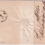 Thurn&Taxis - 6 Kr. geschn. Brief Ring 257 K1 Liebenstein 13/5 1860 n. Halle