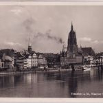 DR - 15 Pfg. Weltkongress Hamburg Karte i.d. SCHWEIZ FFM 1936 Nachsendung !