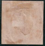 Württemberg - 6 Kr. schwarz/grün Ausg. 1851 Steigbügelstpl. Ellwangen Briefstück