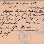 Württemberg - 2 Pfg. Dienst-Ganzsache/Oberamtsverkehr Heilbronn Neckarsulm 1903