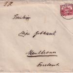 DR - Langenbeutingen 4. MRZ 31 Brief n. Maulbronn