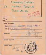BRD - Neckarsulm 1971 25 Pfg. AFS Anschriftenprüfung n. Aachen
