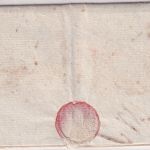 Württemberg - v. Bessigheim L1 Portobrief Dornstett - (Rhein)Bischoffsheim 1825