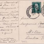 DR - Grosssachsenheim 14. JAN 25 K1 Karte i.d. SCHWEIZ