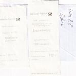 BRD - ABAS Versuch 450 Pfg. Einschreibebrief Ludwigsburg - Berlin 7.8.96