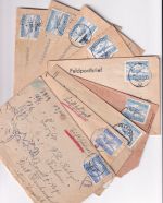 DR - Feldpostkorrespondenz Dez. 1942/Juli 1944 n. Zandt/Mfr. Kessel Kamionka !!