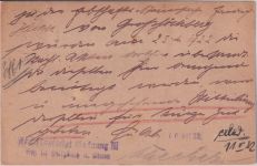 DR-Infla - 20 Pfg. Dienstganzsache + Zusatz Sulzbach (Württ.) - Backnang 1922